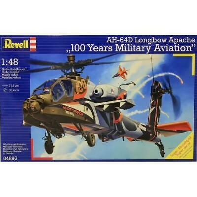 Revell 1/48 AH-64D Apache "100 Years of Military Aviation" Plastic Model Kit