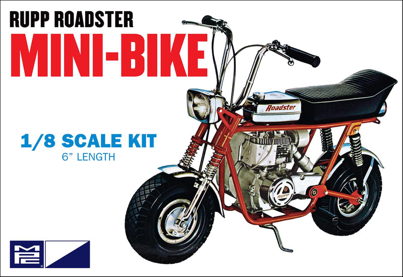 MPC849 Rupp Roadster Mini Bike 1/8 Scale Plastic Model Kit