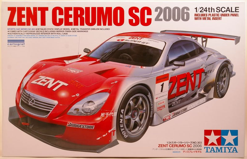 Tamiya Zent Cerumo SC2006 - T24303