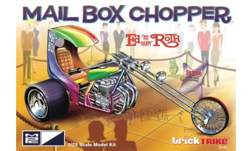 MPC892 ED Roth's Mail Box Clipper (Trick Trike Series) Motorbike 1/25 Scale Plastic Model Kit