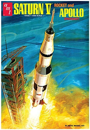 AMT Saturn V Rocket 1:200 Scale Model Kit