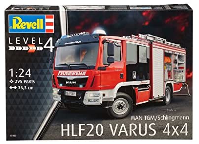 Revell R07525 Schlingmann HLF Fire Truck 1/24 Scale Plastic Model Kit