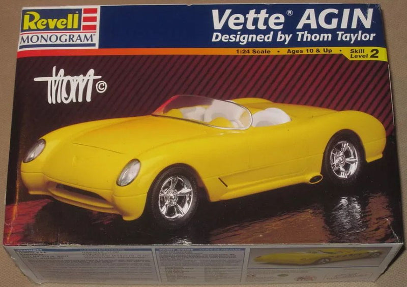 Revell Monogram 1/24 VETTE Agin Plastic Model Kit  (Vintage)