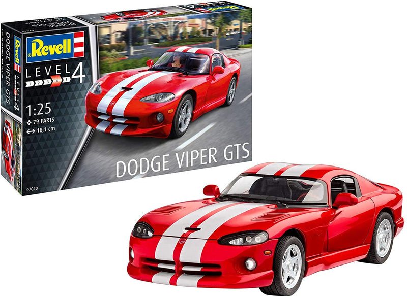 Revell R7040 Dodge Viper GTS 1/25 Scale Plastic Model Kit