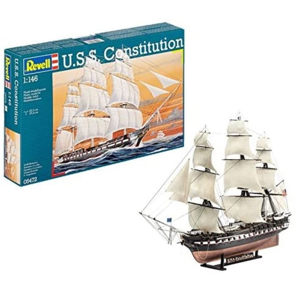 Revell R5472 U.S.S. Constitution 1:146 Scale Plastic Model Kit