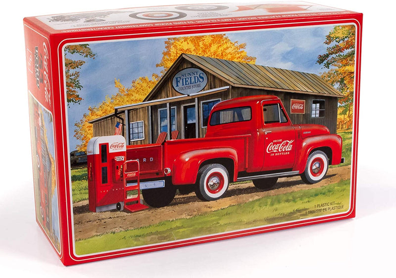 AMT1144 1953 Ford Pickup (Coca-Cola) 1:25 Scale Model Kit