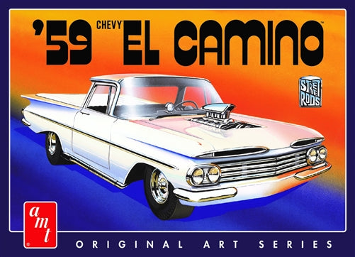 AMT1058 1/25 1959 Chevy El Camino (Original Art Series) Plastic Model Kit