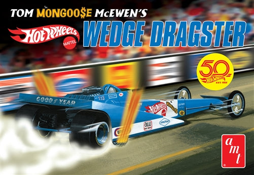AMT 1/25 Tom "Mongoose" McEwen Fantasy Wedge Dragster Plastic Model Kit