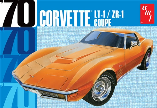 AMT1097 1970 Chevy Corvette Coupe 1:25 Scale Plastic Model Kit