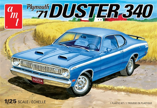 AMT1118 1971 Plymouth Duster 340 Plastic Model Kit