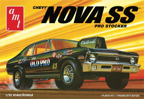 AMT1142 1972 Chevy Nova SS "Old Pro" Plastic Model Kit