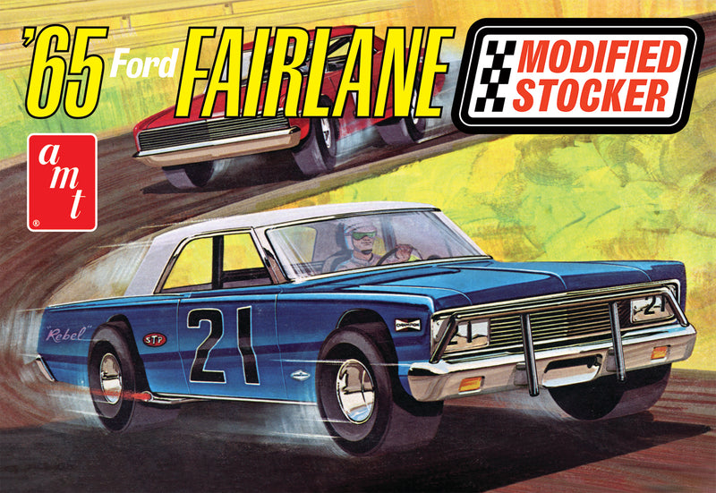 AMT1190 1965 Ford Fairlane Modified Stocker Scale Model Kit