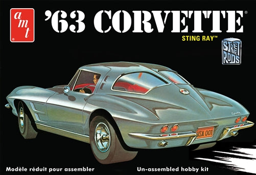 AMT861 1963 Chevy Corvette Plastic Model kit