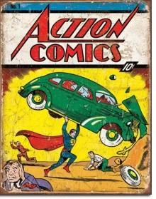 Tin Sign - Action Comics No 1 Cover