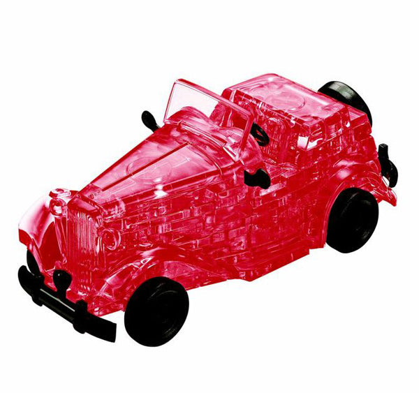 3D Red Classic Car Crystal Puzzle