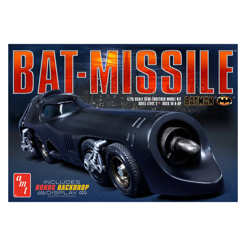 AMT952 1989 Batman Bat-missle Plastic Model Kit