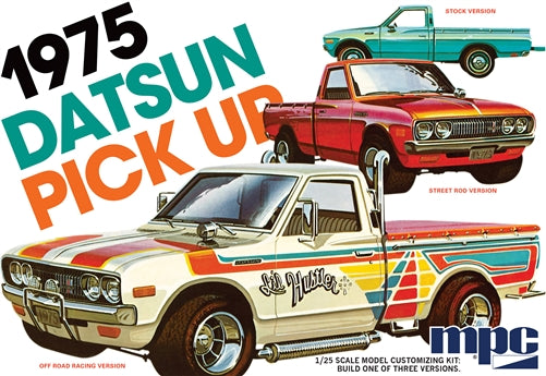 MPC872 1975 Datsun Pickup 1:25 Scale Model Kit
