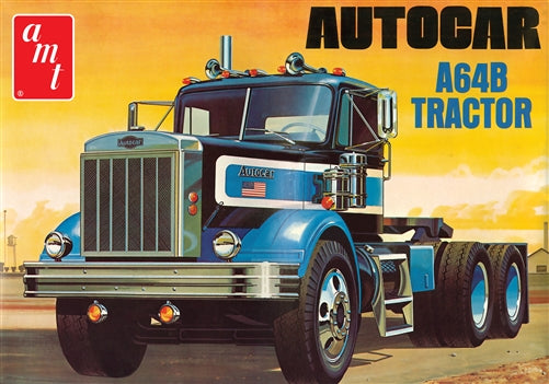 AMT1099 Autocar A64B Semi Tractor 1:25 Scale Model Kit