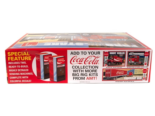 AMT1147 AMT Ford C600 Stake Bed w/Coca-Cola Machines 1:25 Scale Model Kit