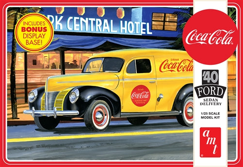 AMT1161 AMT 1940 Ford Sedan Delivery (Coca-Cola) 1:25 Scale Model Kit