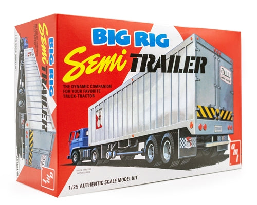 AMT1164 AMT Big Rig Semi Trailer 1:25 Scale Model Kit