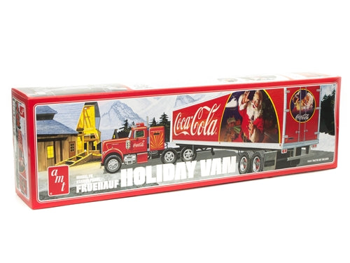 AMT1165 AMT Fruehauf Holiday Hauler Semi Trailer (Coca-Cola) 1:25 Scale Model Kit