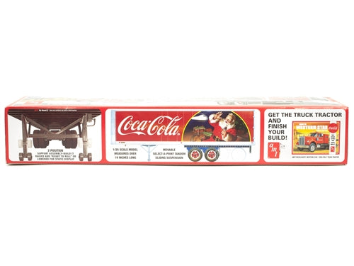 AMT1165 AMT Fruehauf Holiday Hauler Semi Trailer (Coca-Cola) 1:25 Scale Model Kit