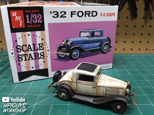 AMT1181 AMT 1932 Ford Scale Stars 1:32 Scale Model Kit
