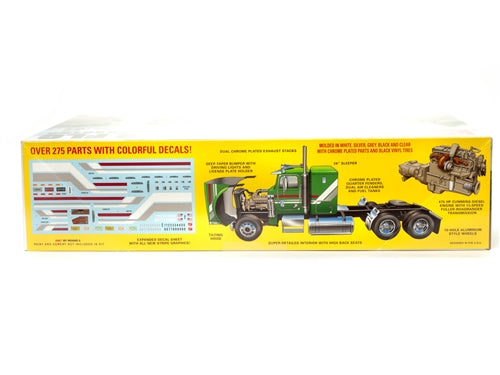 AMT1195 AMT Freightliner FLC Semi Tractor 1:24 Scale Model KitAMT 40' Semi Container Trailer 1:24 Scale Model Kit