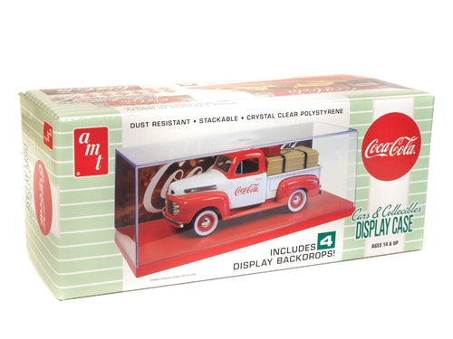 AMT1199 Cars & Collectibles Display Case (Coca-Cola) 1:25 Scale Model Kit