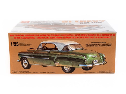 R2AMT862 AMT 1951 Chevy Bel Air 1:25 Scale Model Kit