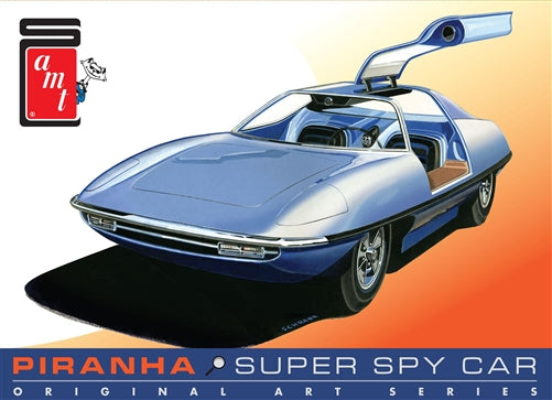 R2AMT916 AMT Piranha Spy Car - Original Art Series 1:25 Scale Model Kit