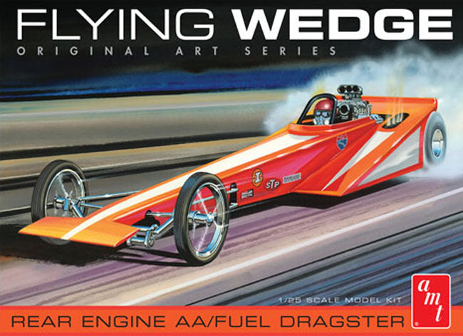 AMT927 1/25 Flying Wedge Dragster - Original Art Series Plastic Model Kit