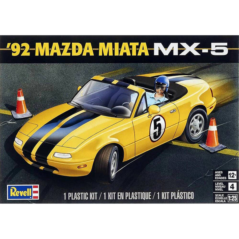 Revell 1/24 '92 Mazda Miata MX-5 Plastic Model Kit