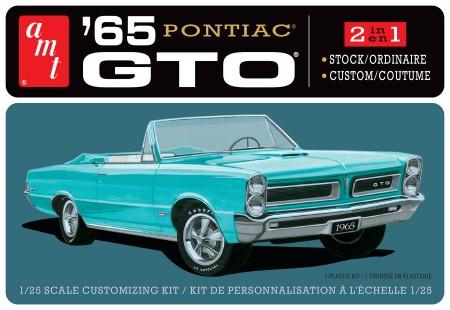 AMT1191 1965 Pontiac GTO 1:25 Scale Model Kit