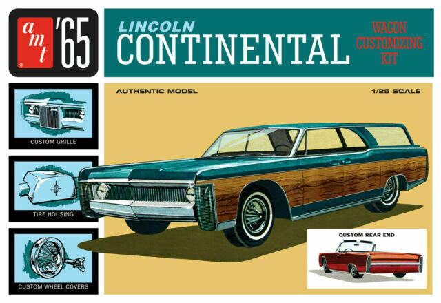 AMT1081 '65 Lincoln Continental Plastic Model Kit