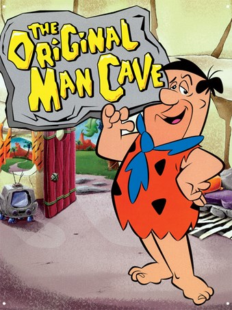 Tin Sign - Fred Flinstone The Original Man Cave
