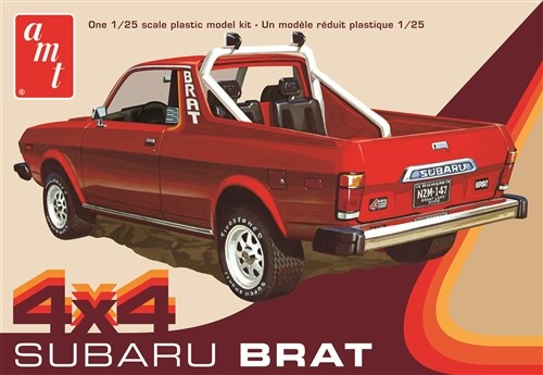 AMT1128 AMT 1978 Subaru Brat Pickup 1:25 Scale Model Kit