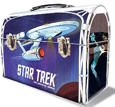 Polar Lights POL889 Star Trek U.S.S Enterprise TOS Lunchbox Tin Edition