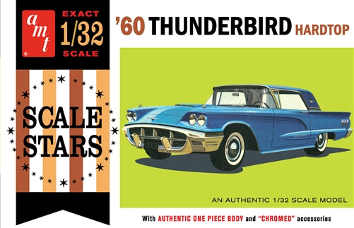 AMT1135 1960 Ford Thunderbird 1:32 Scale Model Kit