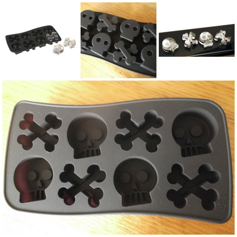 Pirate Skull and Bones Black Mold