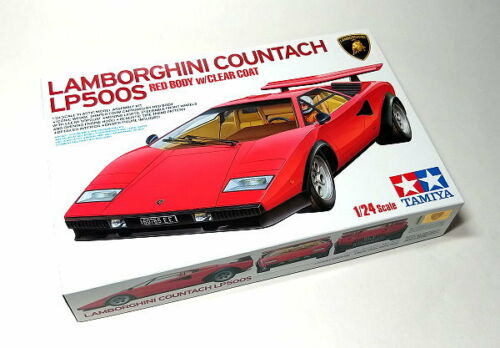 Tamiya 25419 Lamborghini Coutach LP-500S 1/24 Scale Plastic Model Kit