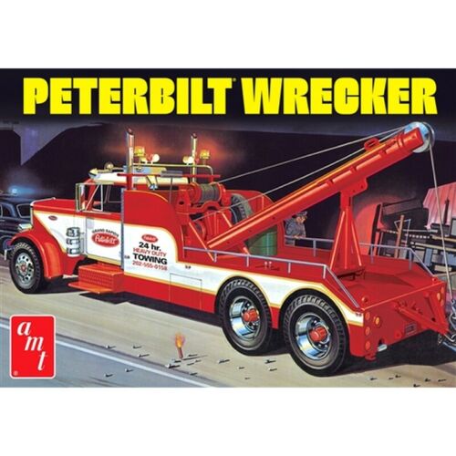 AMT1133 Peterbilt 359 Wrecker 1:25 Scale Model Kit