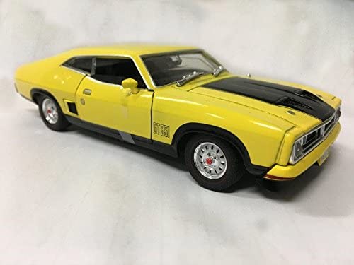 Diecast 1/32 Ford Falcon XB GT Hardtop Yellow Blaze Model Cars Collectible